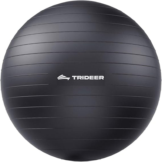 Extra Thick Yoga Ball Exercise Ball, 5 Sizes Gym Ball, Heavy Duty Ball Chair for Balance, Stability, Pregnancy, Quick Pump Included