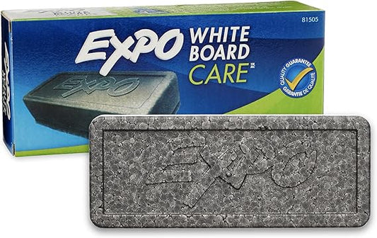 Dry Erase Soft Pile Block Whiteboard Eraser 5-1/8 in. x 1-1/2 in.